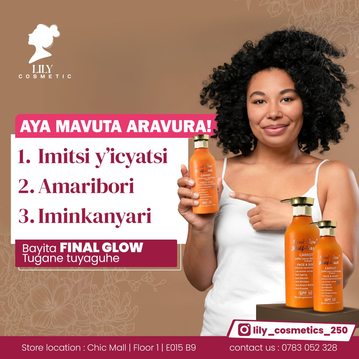 LILY COSMETICS - Social Media Posters